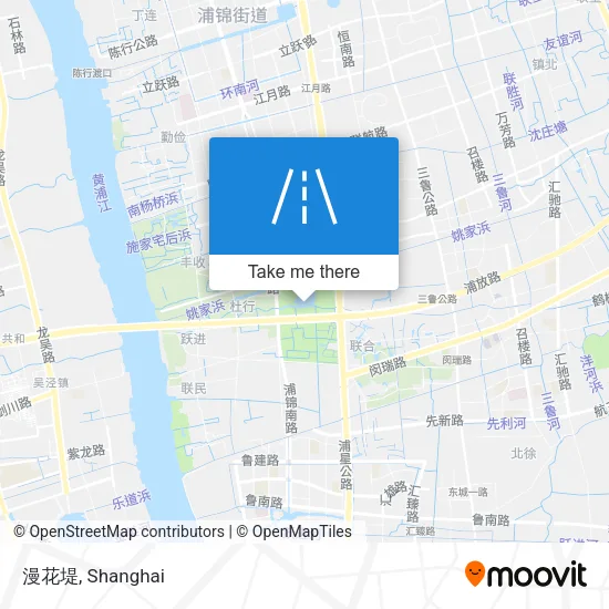 漫花堤 map