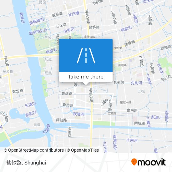 盐铁路 map