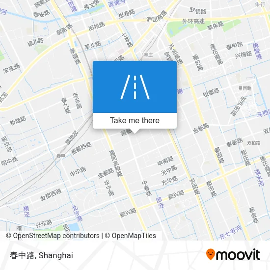 春中路 map