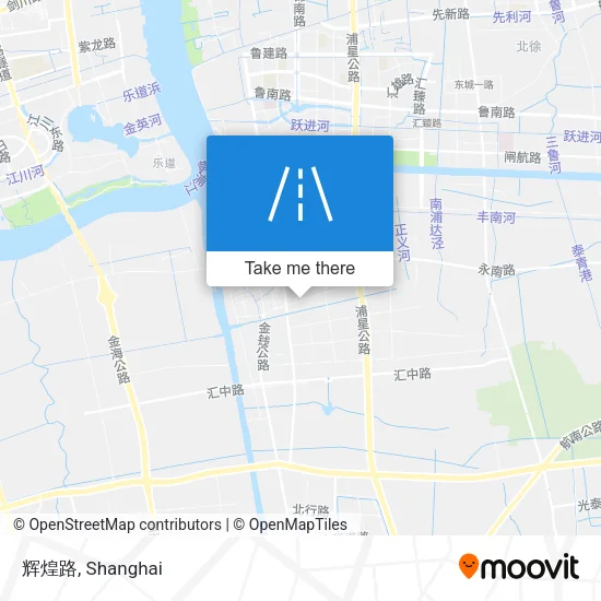 辉煌路 map