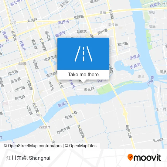 江川东路 map