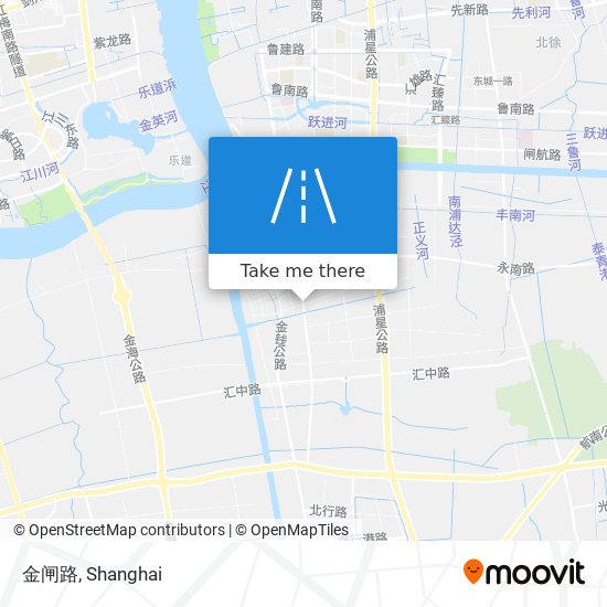 金闸路 map