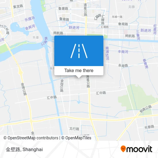 金壁路 map