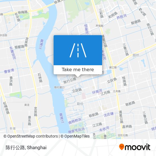 陈行公路 map