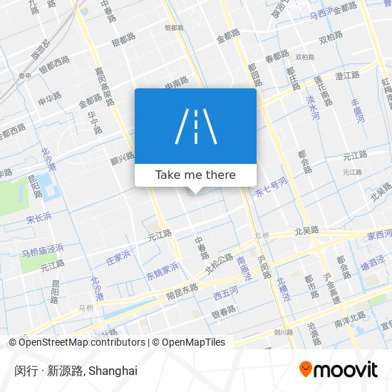 闵行 · 新源路 map