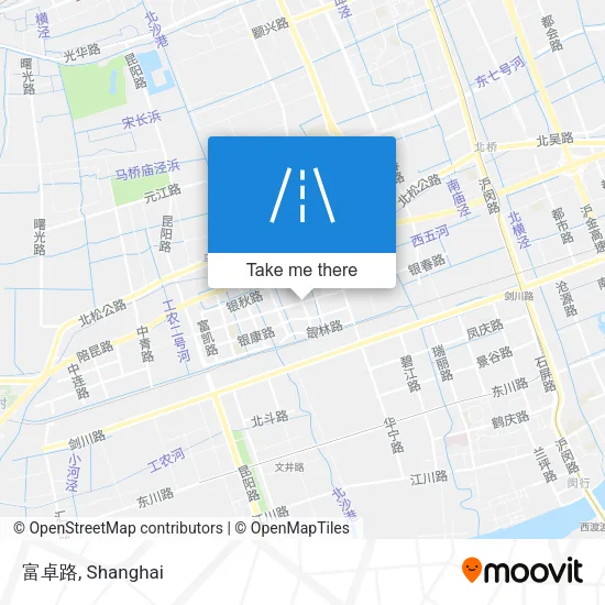 富卓路 map