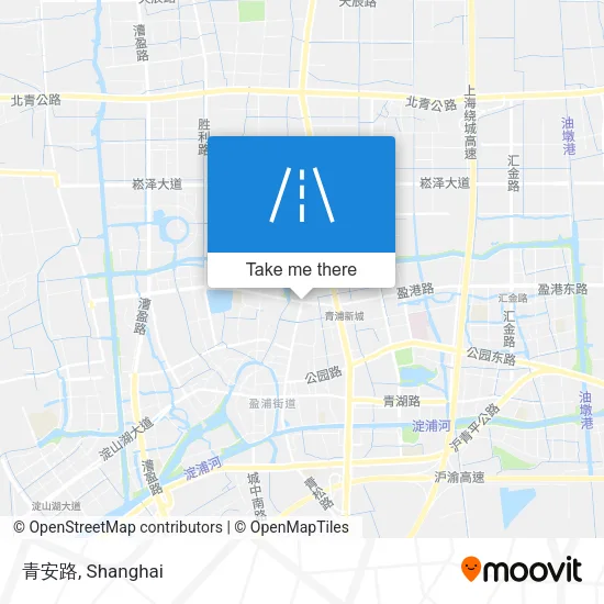 青安路 map