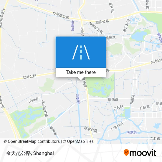 佘天昆公路 map