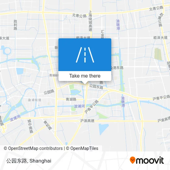 公园东路 map