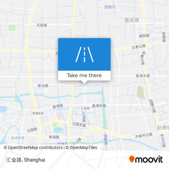 汇金路 map