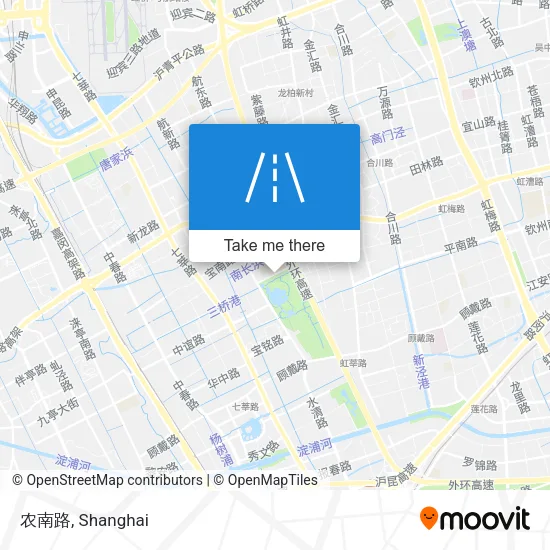 农南路 map