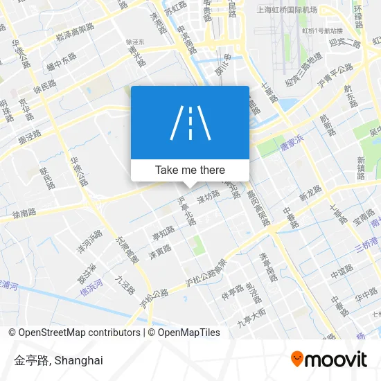 金亭路 map