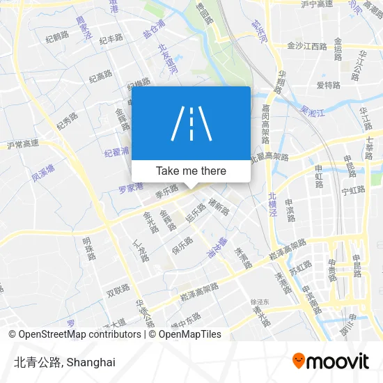北青公路 map