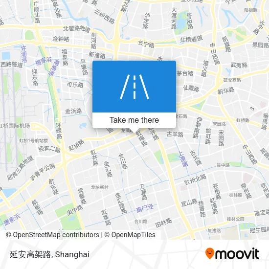 延安高架路 map