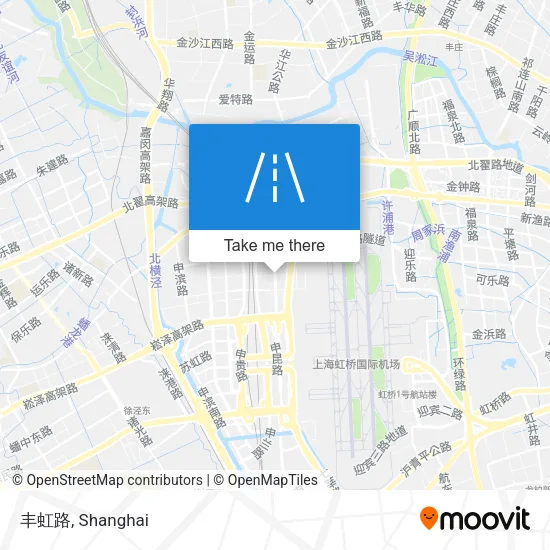 丰虹路 map