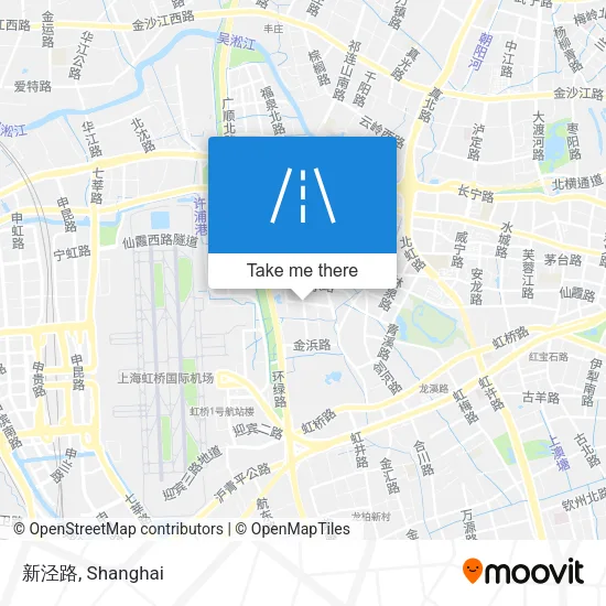 新泾路 map