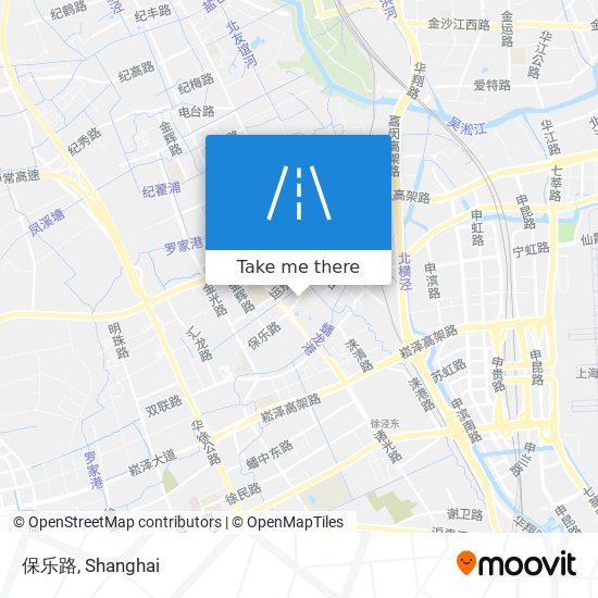 保乐路 map