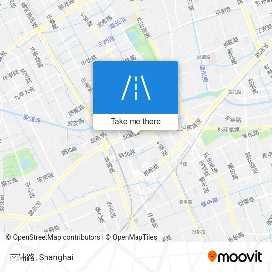 南辅路 map