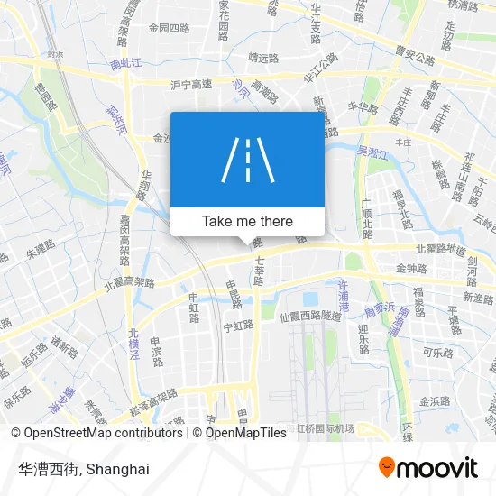 华漕西街 map
