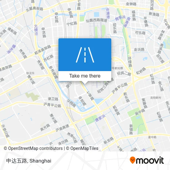 申达五路 map