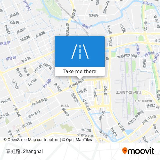 泰虹路 map