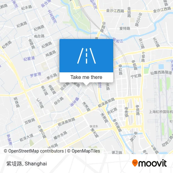 紫堤路 map