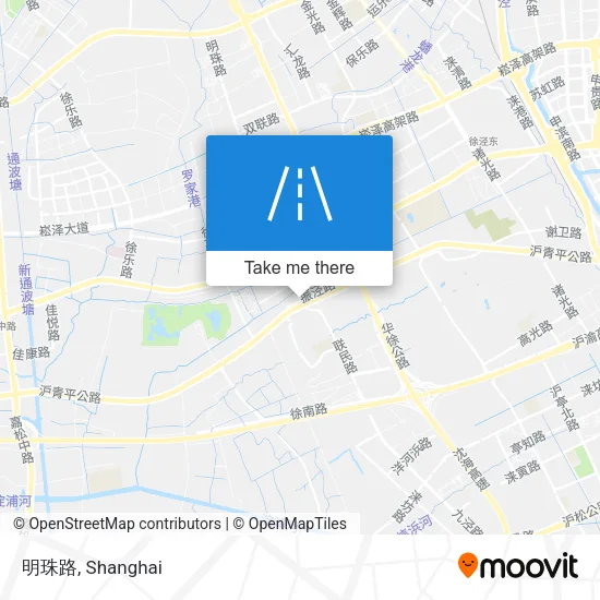 明珠路 map