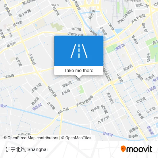 沪亭北路 map