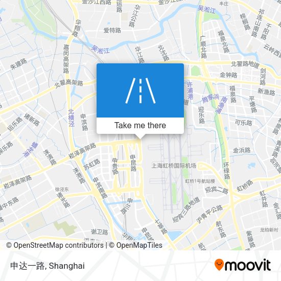 申达一路 map