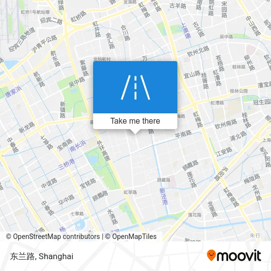 东兰路 map