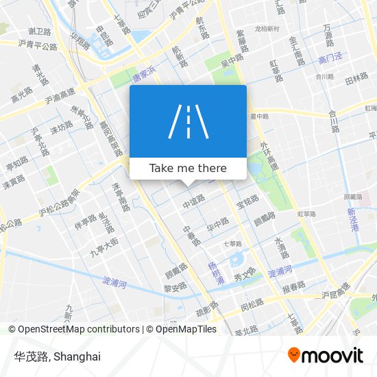 华茂路 map