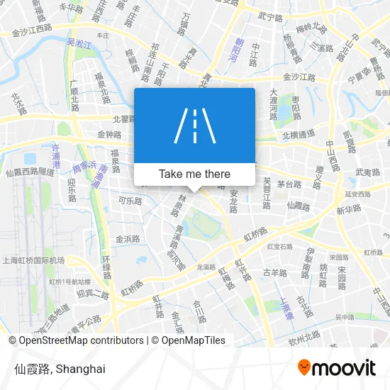 仙霞路 map