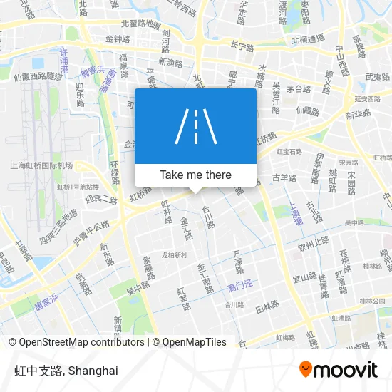 虹中支路 map