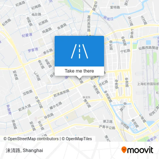 涞清路 map