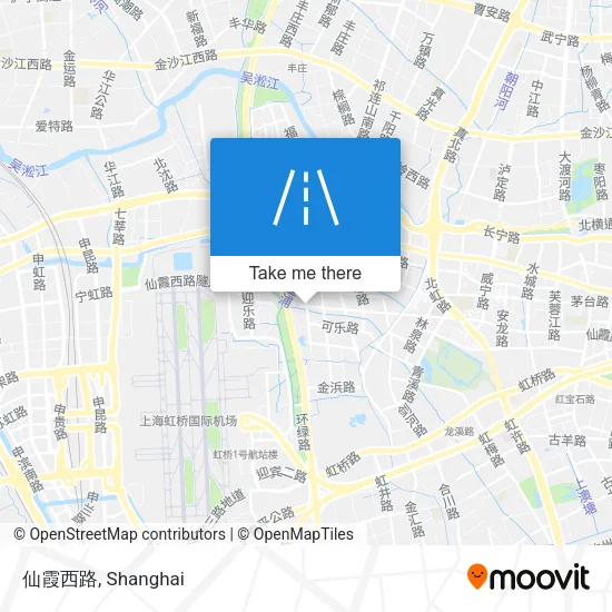 仙霞西路 map
