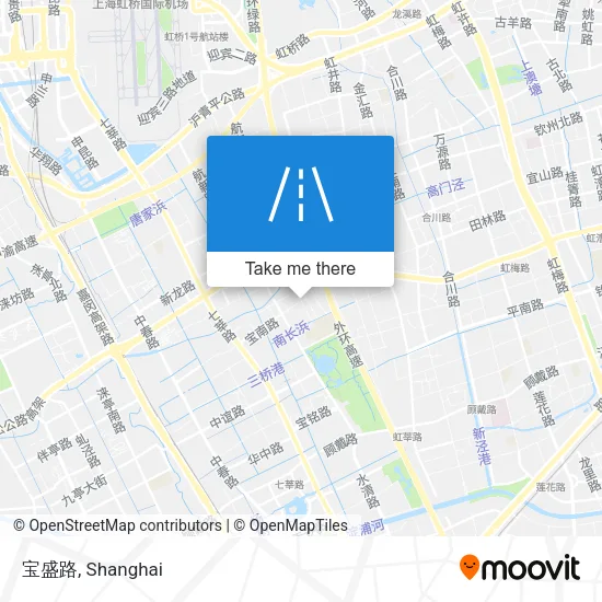 宝盛路 map