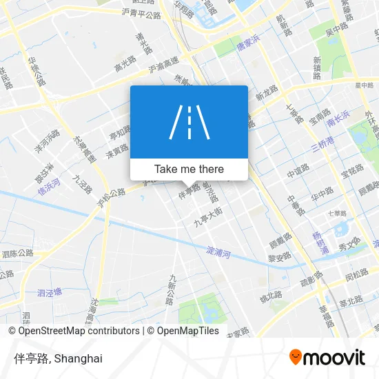 伴亭路 map