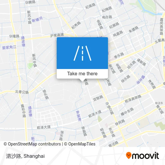 泗沙路 map
