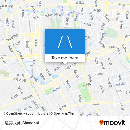 迎宾八路 map