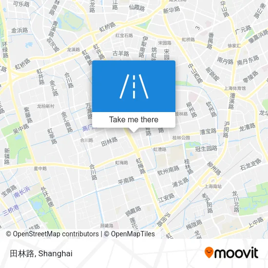 田林路 map