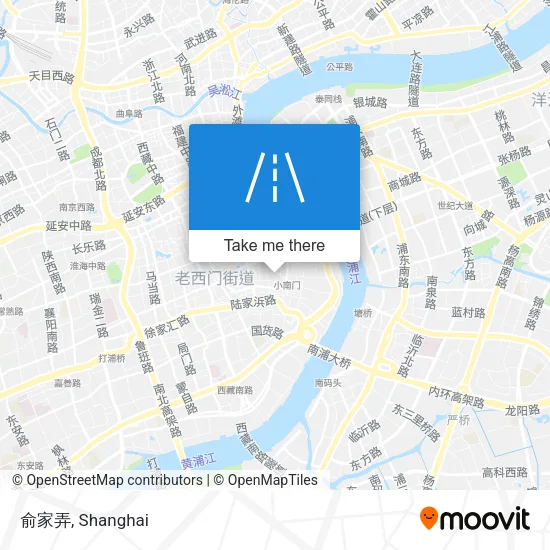 俞家弄 map