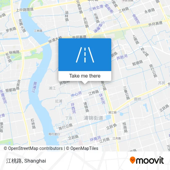 江桃路 map