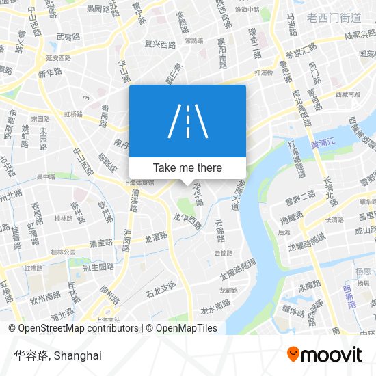 华容路 map