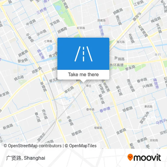 广贤路 map