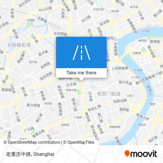 老重庆中路 map