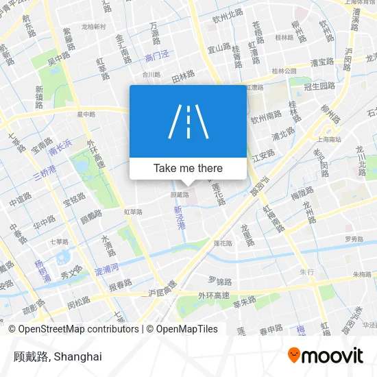 顾戴路 map