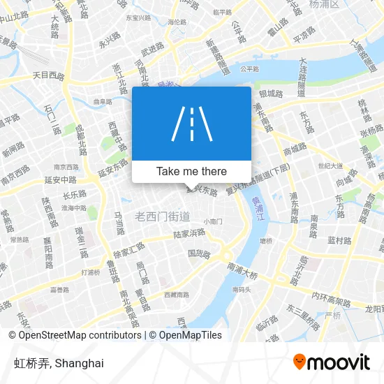 虹桥弄 map