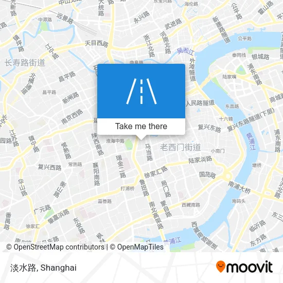 淡水路 map