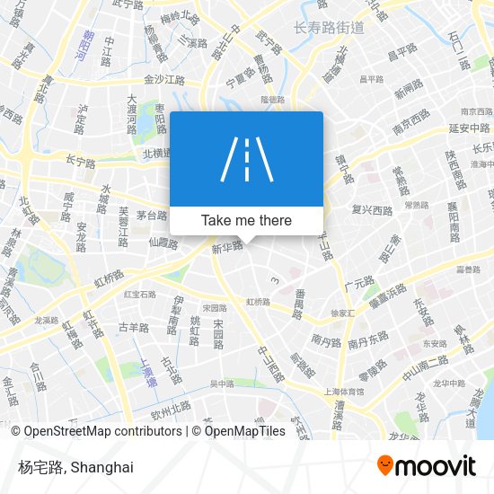 杨宅路 map