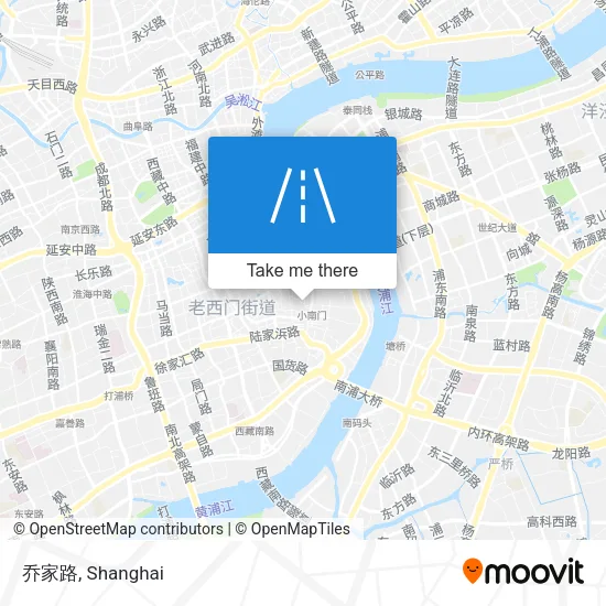 乔家路 map